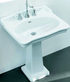 Раковина для ванної ArtCeram Hermitage 68х55 см білий глянсовий HEL002 01; 00