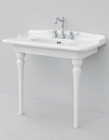 Раковина для ванной ArtCeram Hermitage 93х58 см белый глянцевый HEL005 01;00