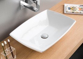 Раковина для ванной ArtCeram Jazz 60х40 см белый матовый JZL002 05;00