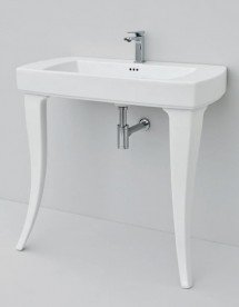 Раковина для ванной ArtCeram Jazz 91,5х48 см белый глянцевый JZL001 01;00