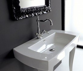 Раковина для ванной ArtCeram Jazz 91,5х48 см белый матовый JZL001 05;00