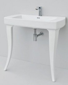 Раковина для ванной ArtCeram Jazz 91,5х48 см белый матовый JZL001 05;00