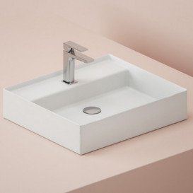 Раковина для ванной ArtCeram Scalino 55х48 см керамика белый SCL007 01;00