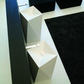 Раковина для ванної ArtCeram Sharp 39х52 см білий глянсовий OSL008 01; 00