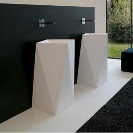 Раковина для ванної ArtCeram Sharp 39х52 см білий глянсовий OSL008 01; 00