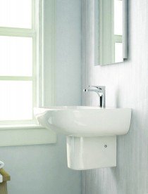 Раковина для ванної ArtCeram Ten 65х51 см санфарфор білий глянсовий TEL001 01; 00