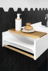 Раковина для ванной ArtCeram TT 90х40,5 см искусственный камень белый OSL011 01;00