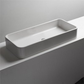 Раковина для ванной Axa Cosa 100х45 см керамика белый глянцевый 8641001