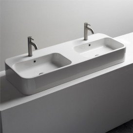 Раковина для ванної Axa Cosa 120х45 см кераміка білий глянцевий 8650001