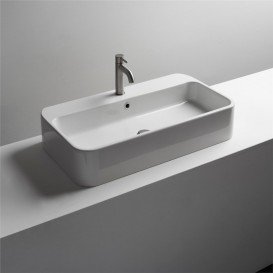 Раковина для ванної Axa Cosa 80х45 см кераміка білий глянцевий 8630001