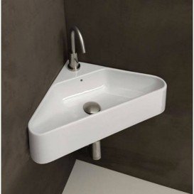 Раковина для ванной Axa Normal 42х42 см керамика белый глянцевый WS11501V