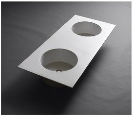 Раковина для ванної Axa Skyland 120х48 см кераміка білий глянцевий 3213801