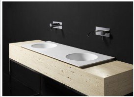 Раковина для ванної Axa Skyland 120х48 см кераміка білий глянцевий 3213801