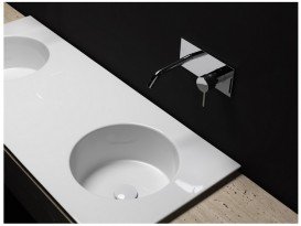 Раковина для ванної Axa Skyland 120х48 см кераміка білий матовий 3213812