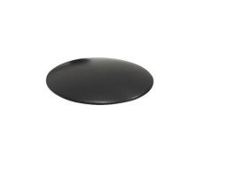 Раковина для ванной Besco Anya 50х35 см сифон клик-клак черный мат ResiCast Carbon Grey #UMA-50-CGB