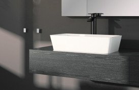 Раковина для ванної Besco Assos 40х50х15 см Mineral DuraBe білий матовий #UMMB-A-NB