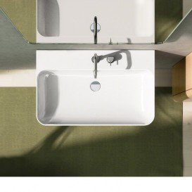 Раковина для ванной Catalano Green 45х35 см керамика белый 145GR00