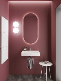 Раковина для ванной Catalano New Green 60x47 см керамика белый глянцевый 160GRN00