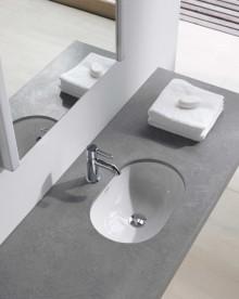 Раковина для ванної Duravit Bathroom Foster під стільницю 46х31 см кераміка білий 0336430000