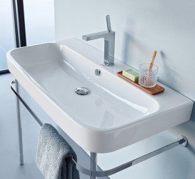 Раковина для ванної Duravit Happy D.2 100х50,5 см кераміка білий 2318100000