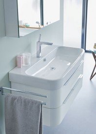 Раковина для ванної Duravit Happy D.2 100х50,5 см кераміка білий 2318100000