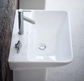 Раковина для ванной Duravit ME by Starck 55х44 см керамика белый Alpin 2335550000