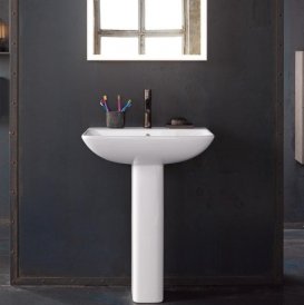 Раковина для ванной Duravit ME by Starck 55х44 см керамика белый Alpin 2335550000