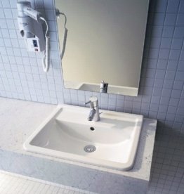 Раковина для ванной Duravit Starck 3 55х46 см керамика белый 0310550000