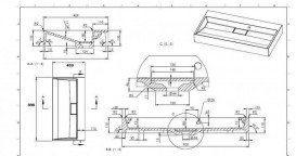 Раковина для ванной Fancy Marble Ashley 89,8х45,8 см искусственный камень белый матовый 2809103