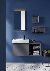 Раковина для ванной Geberit iCon Light 53х31 см с отверстием под смеситель справа санфарфор белый 501.832.00.1