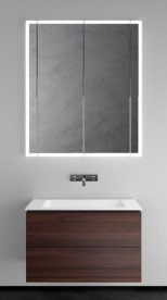 Раковина для ванної Geberit One 90 см санфарфор білий/ KeraTect заслінка полірований хром 500.395.01.2