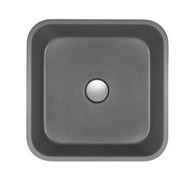 Раковина для ванної Granado Lalin 42х42 см кварцит grafito gbs1309