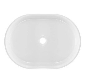 Раковина для ванной Granado Potes 56х40 см мраморная крошка Gelcoat ISO white gbs0905g