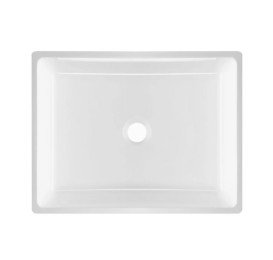 Раковина для ванной Granado Tolosa 48,5х37,5 см мраморная крошка Gelcoat ISO white gbs1205g