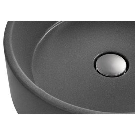 Раковина для ванной Granado Toro ⌀44 см кварцит grafito gbs0409