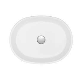 Раковина для ванної Granado Viveiro 54,5х42 см мармурова крихта Gelcoat ISO white gbs1405g