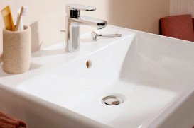 Раковина для ванной Hansgrohe Xanuia Q 65х48 см с отверстием и переливом керамика белый 60134450