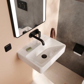 Раковина для ванной Hansgrohe Xanuia Q 50х39 см без отверстия без перелива керамика белый 60234450