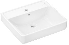 Раковина для ванной Hansgrohe Xanuia Q 55х48 см с отверстием с переливом керамика белый 60238450