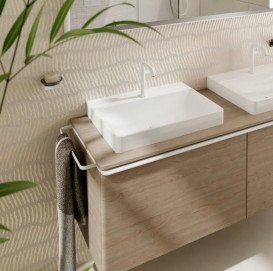 Раковина для ванної Hansgrohe Xelu Q 60х48 см з отвором без переливу кераміка SmartClean білий 61018450