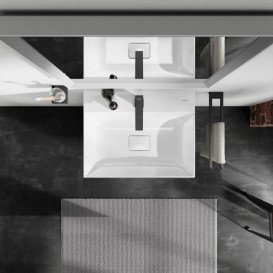 Раковина для ванної Hansgrohe Xevolos E 60х48 см з отвором без переливу кераміка SmartClean білий 61092450