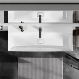 Раковина для ванної Hansgrohe Xevolos E 120х48 см з 1 отвором кераміка SmartClean білий 61112450