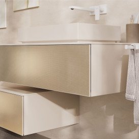 Раковина для ванной Hansgrohe Xuniva Evo E 65х40 см керамика песочно-бежевый матовый 60326780