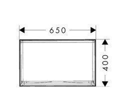 Раковина для ванной Hansgrohe Xuniva Evo E 65х40 см керамика песочно-бежевый матовый 60326780