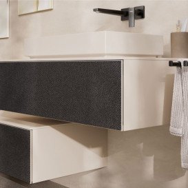 Раковина для ванной Hansgrohe Xuniva Evo E 65х40 см керамика песочно-бежевый матовый 60326780