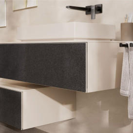Раковина для ванной Hansgrohe Xuniva Evo E 65х40 см керамика песочно-бежевый матовый 60326780