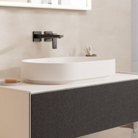 Раковина для ванної Hansgrohe Xuniva Evo U 65х40 см кераміка пісочно-бежевий матовий 60325780