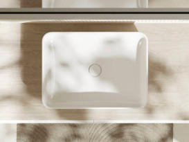 Раковина для ванної Hansgrohe Xuniva Q 55х40 см кераміка білий 60168450