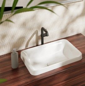 Раковина для ванної Hansgrohe Xuniva Q 55х40 см кераміка білий 60158450