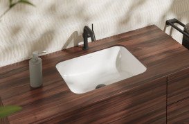 Раковина для ванної Hansgrohe Xuniva Q 45х35 см під стільницю кераміка SmartClean білий 61052450